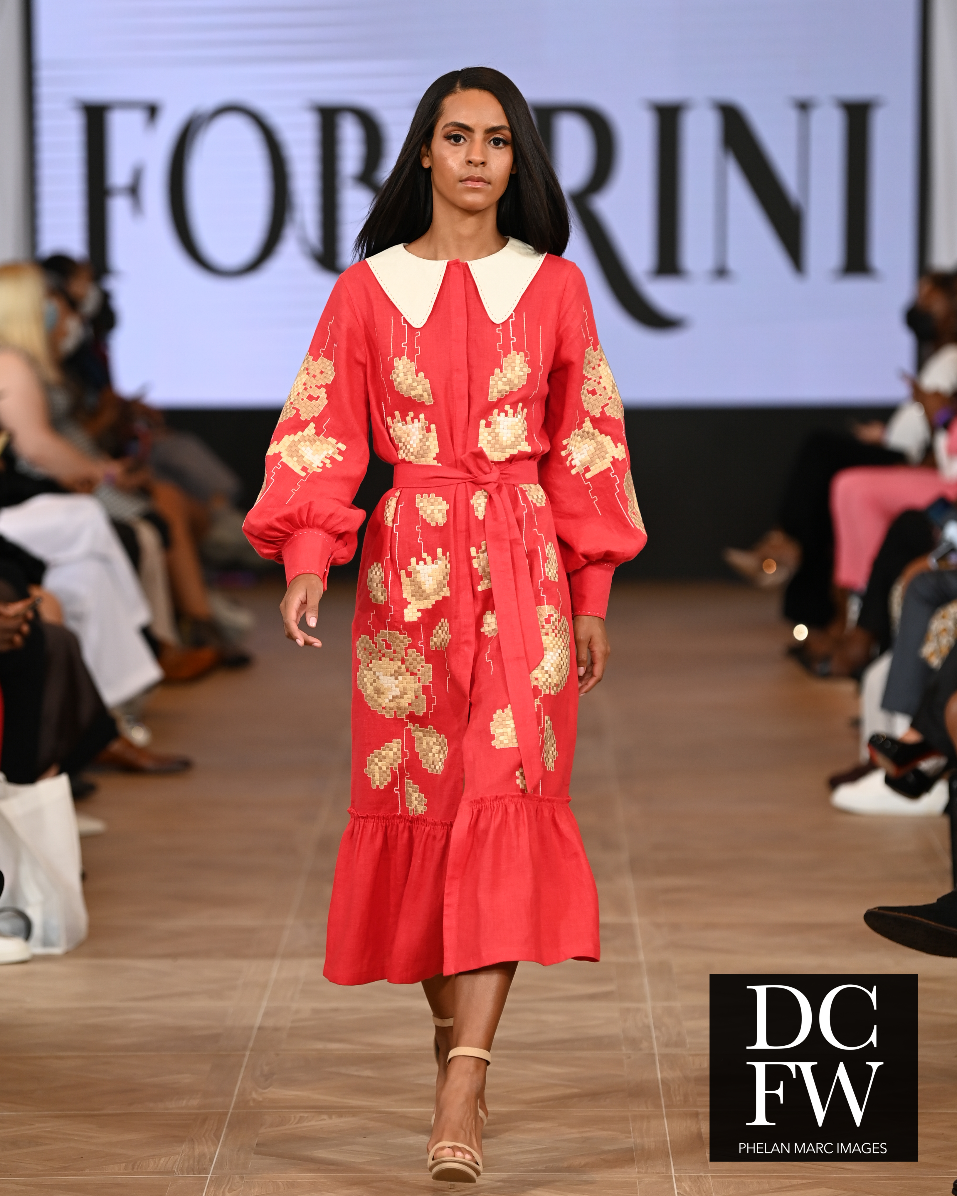 FOBERINI presented designer embroidery at DC Fashion Week